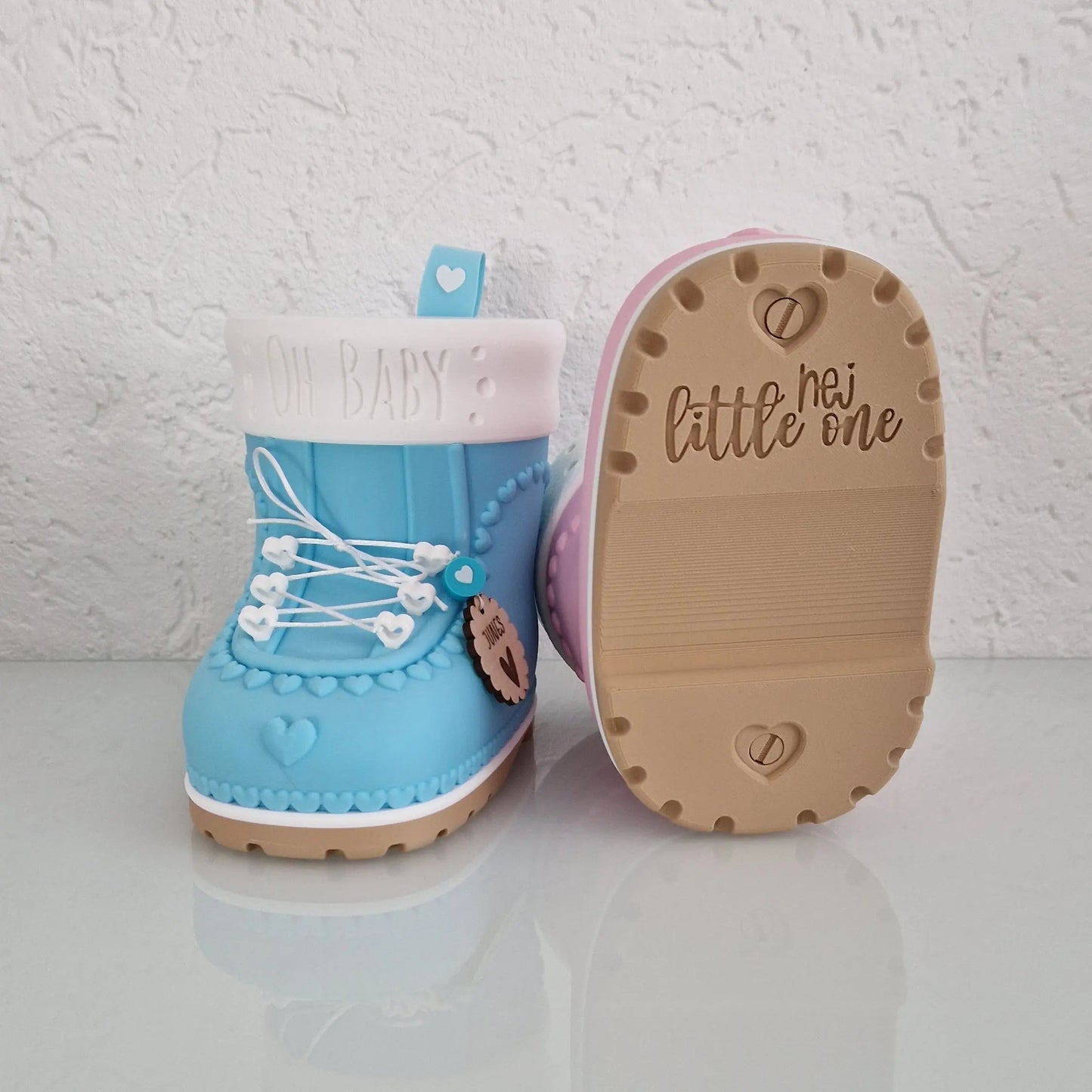 Baby Schuh / Geburt / Erinnerungsbox TK-Welt